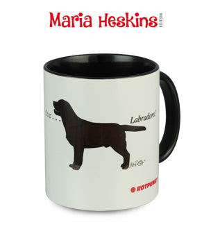 Tasse Maria Heskins Edition - Labrador Retriever braun | 1 Tasse