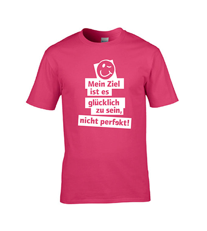 Motto-Shirt „Mein Ziel“ - M Youth | heliconia