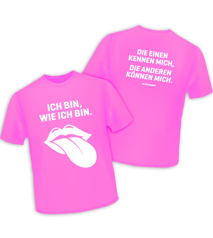 Motto-Shirt „Ich bin, wie ich bin“ - XL | azalea