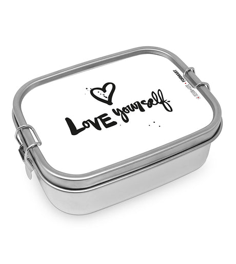 PAPERPRODUCTS DESIGN Edelstahl-Lunchbox - Love yourself