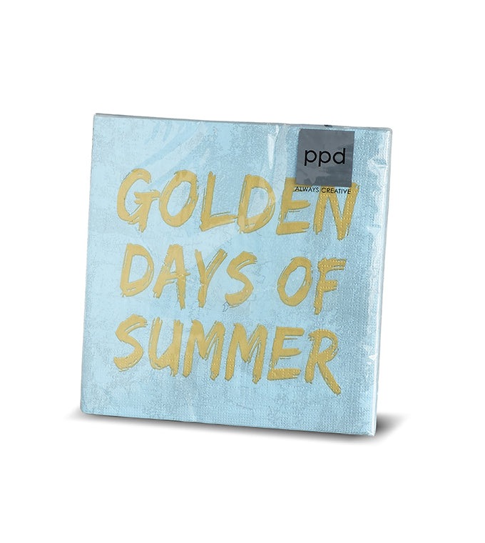 PAPERPRODUCTS DESIGN – Servietten - Summerdays Blue