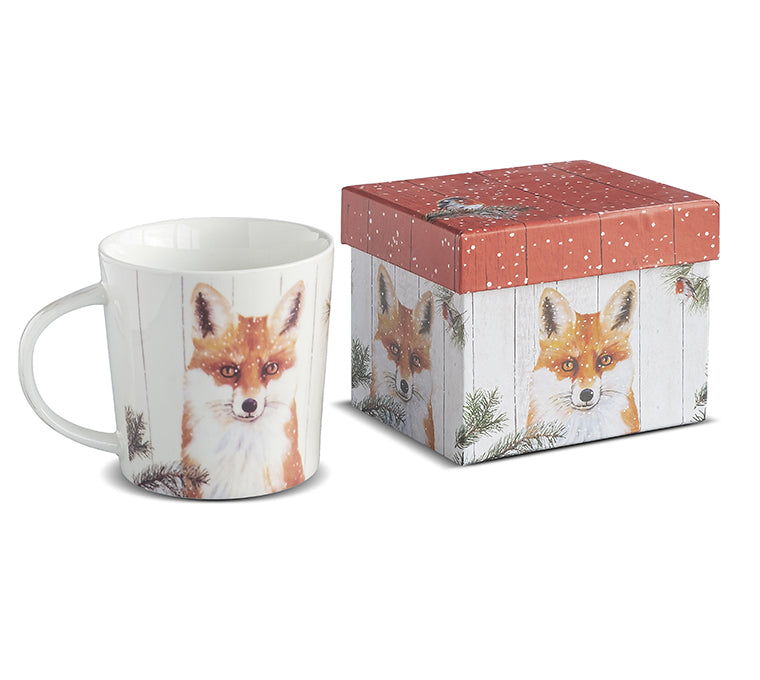 PAPERPRODUCTS DESIGN Trend Mug in rechteckiger Geschenkdose - Red Fox Park