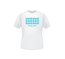 T-Shirt „Retro“ - XL | weiss/apollo sky