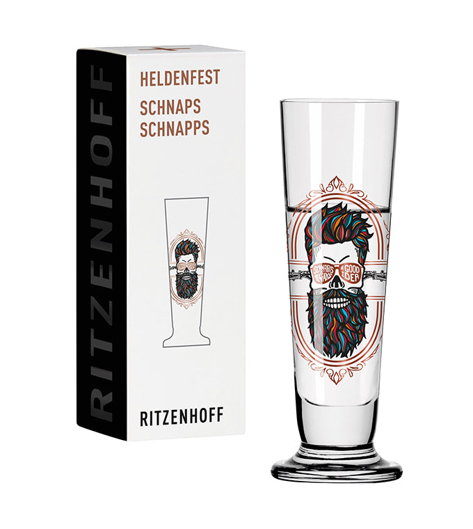 RITZENHOFF – Heldenfest Schnapsglas - Santiago Sevillano