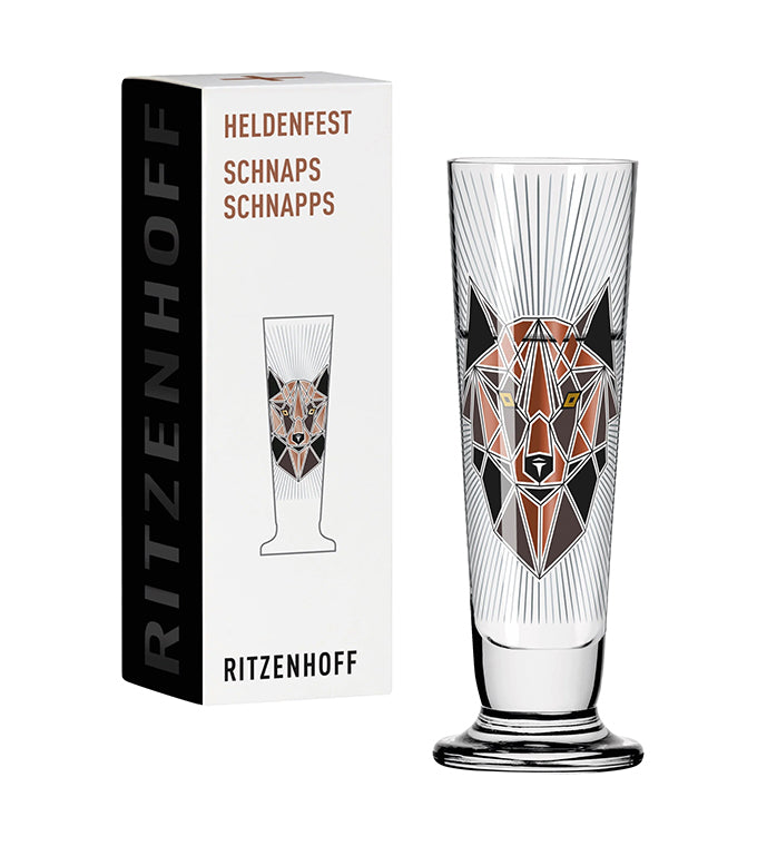 RITZENHOFF – Heldenfest Schnapsglas - Angela Schiewer