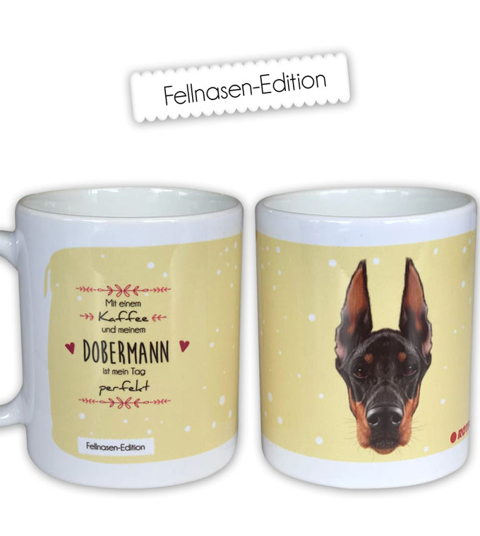 Tasse Fellnasen-Edition - –Dobermann–