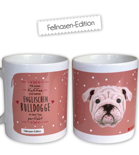 Tasse Fellnasen-Edition - –Englische Bulldogge–