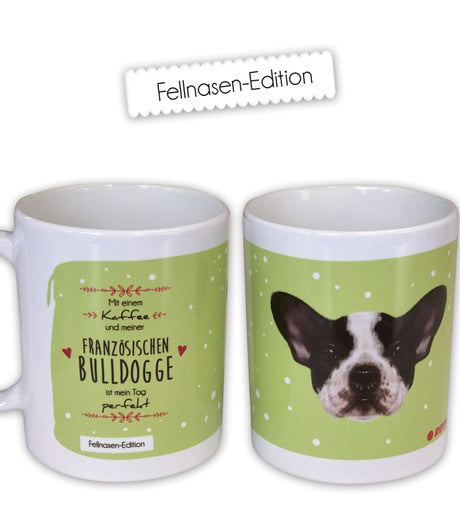 Tasse Fellnasen-Edition - –Französische Bulldogge–