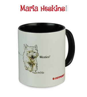 Tasse Maria Heskins Edition - West Highland White Terrier | 1 Tasse individualisiert