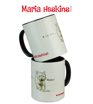 Tasse Maria Heskins Edition - West Highland White Terrier | 2 Tassen
